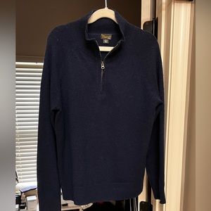 Crewcuts Boy 10-12 100% Cashmere Sweater, Navy Blew, EUC